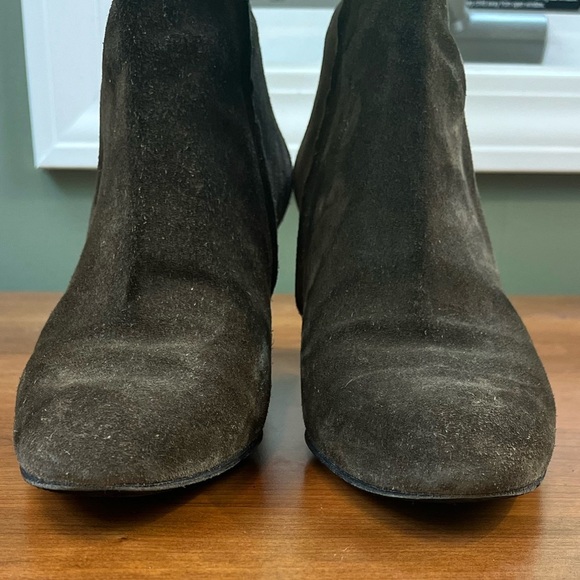 Robert Clergerie Green Suede Boots Sz 10 - Picture 13 of 15